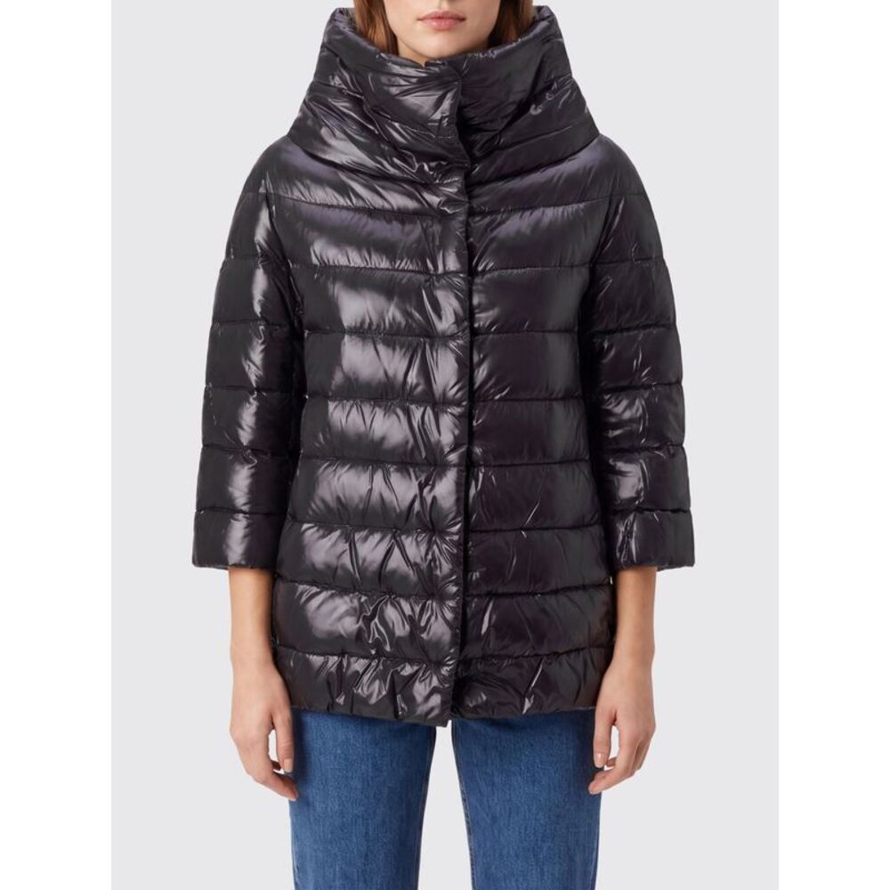 Herno Women Water-Repellent Quilted Puffer Jacket Herno With High Neck
